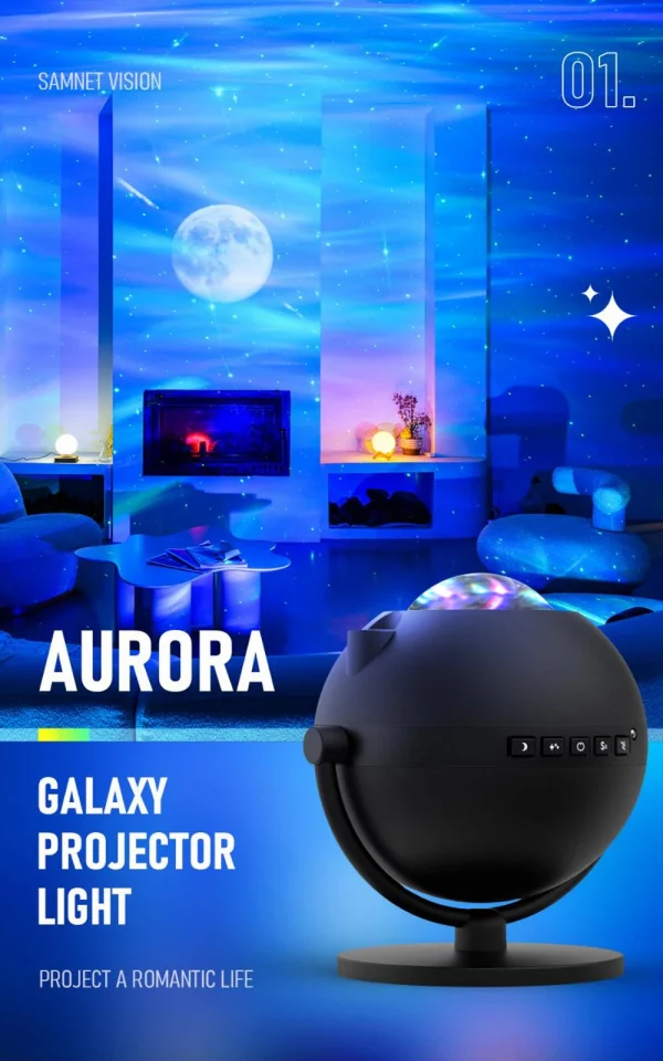 Lampe de projection LED Alpha Gem 2 – Image 2